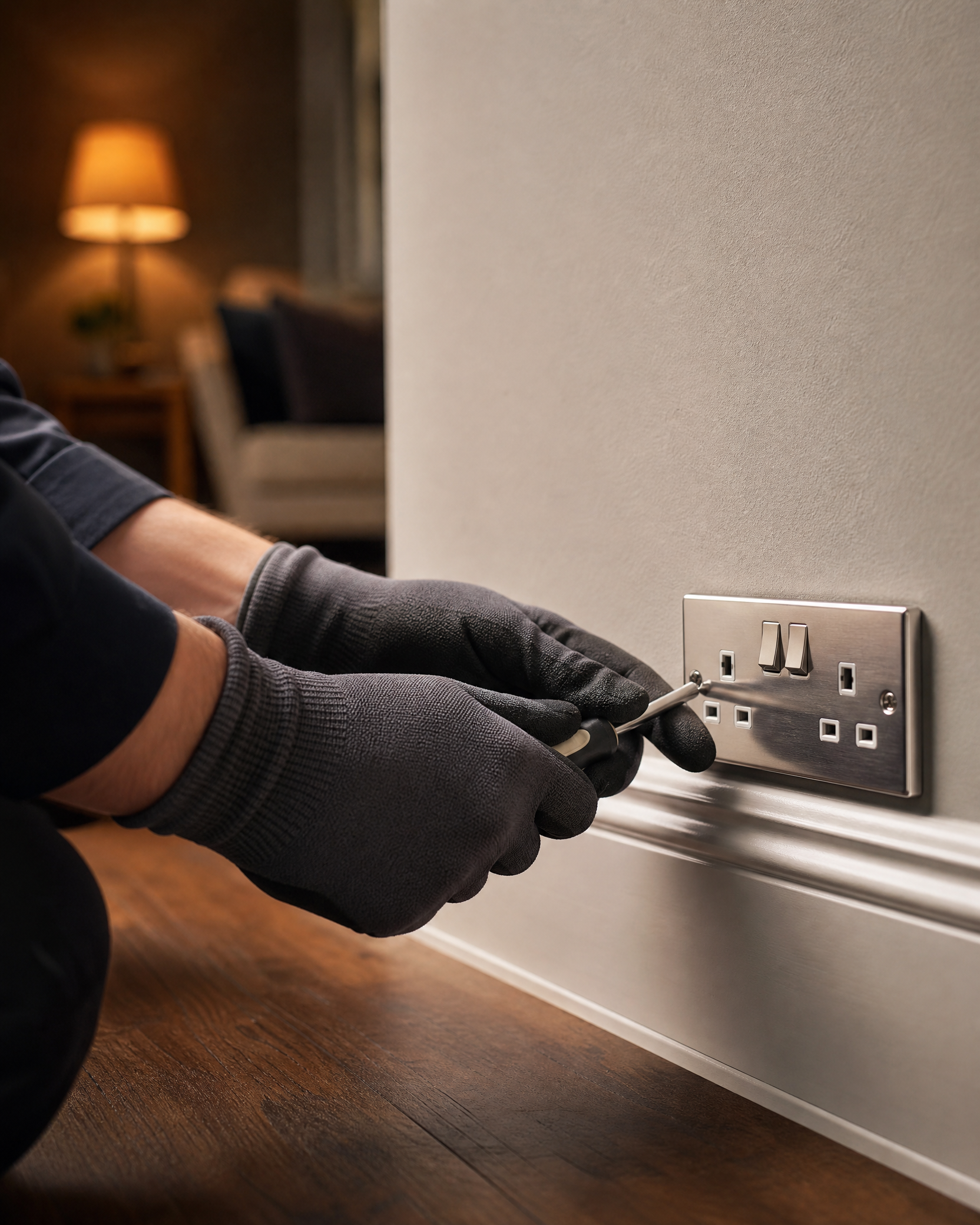Careful domestic property-maintenance work